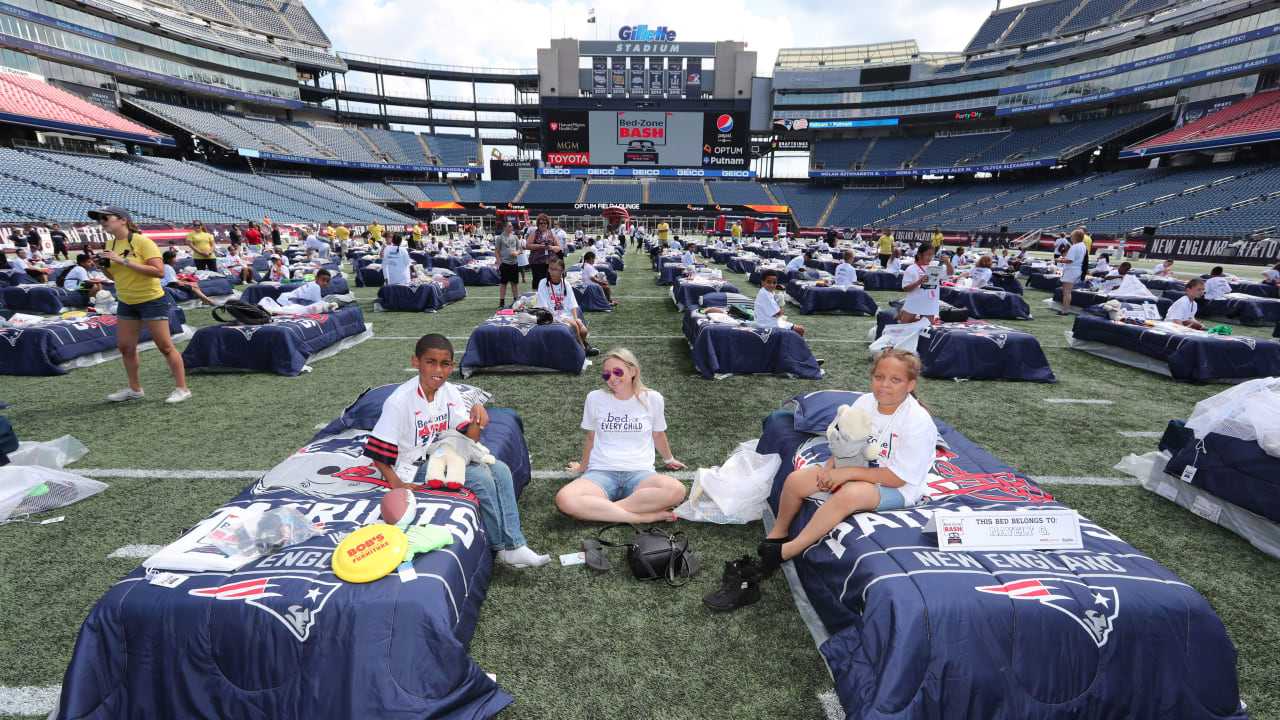 Local children to be surprised with new beds at Gillette Stadium