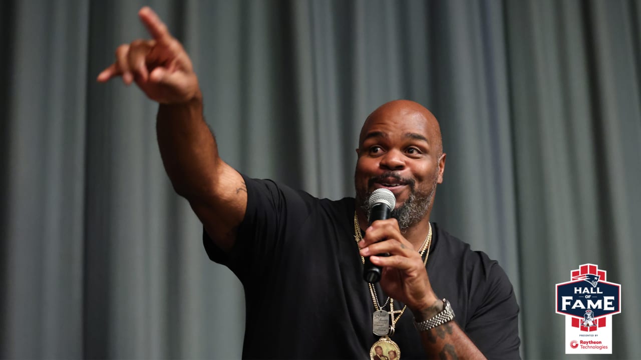 Photos: Vince Wilfork Speaker Series at The Hall of Fame