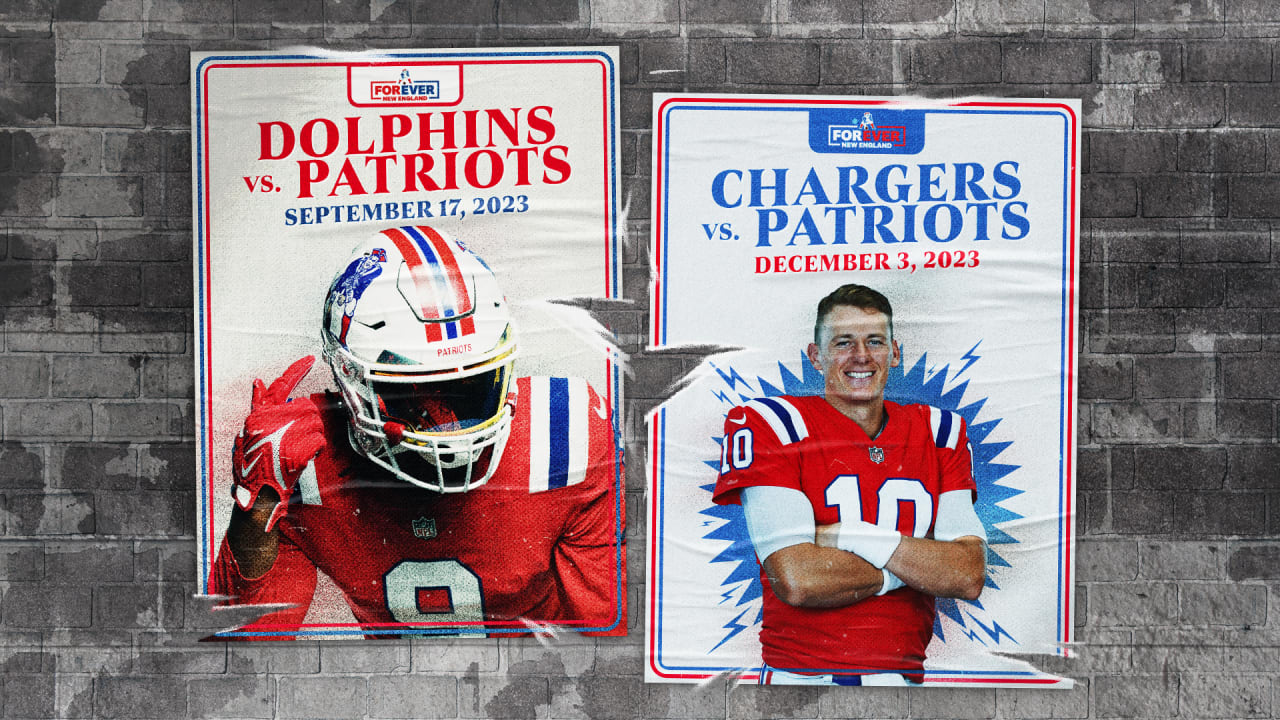 Patriots to don red jerseys, 'Pat Patriot' helmets this Sunday