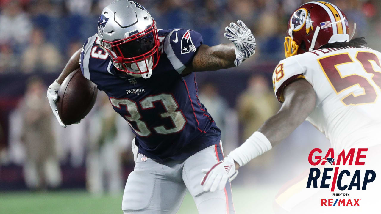 Game Recap: Backs carry Patriots to victory