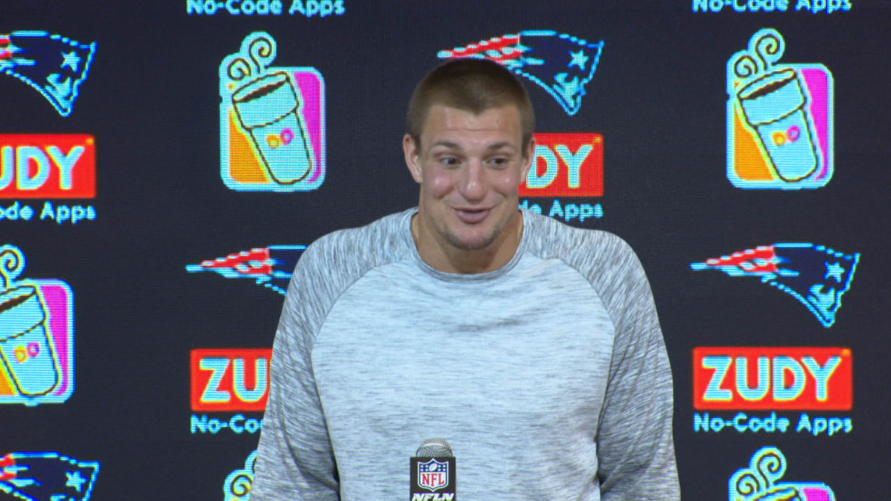 Rob Gronkowski 10/29 'We have to pick it up'