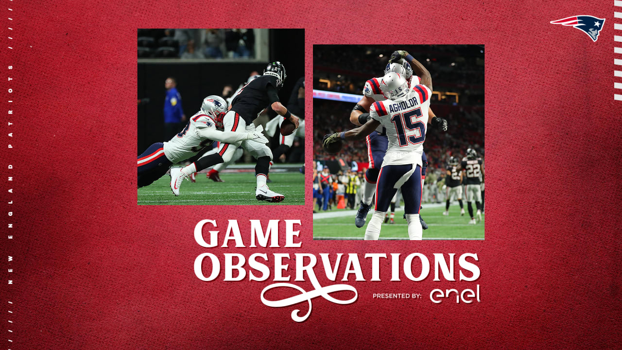 Game Observations: Eight Takeaways From a Much-Needed Win for the Patriots  in the Meadowlands