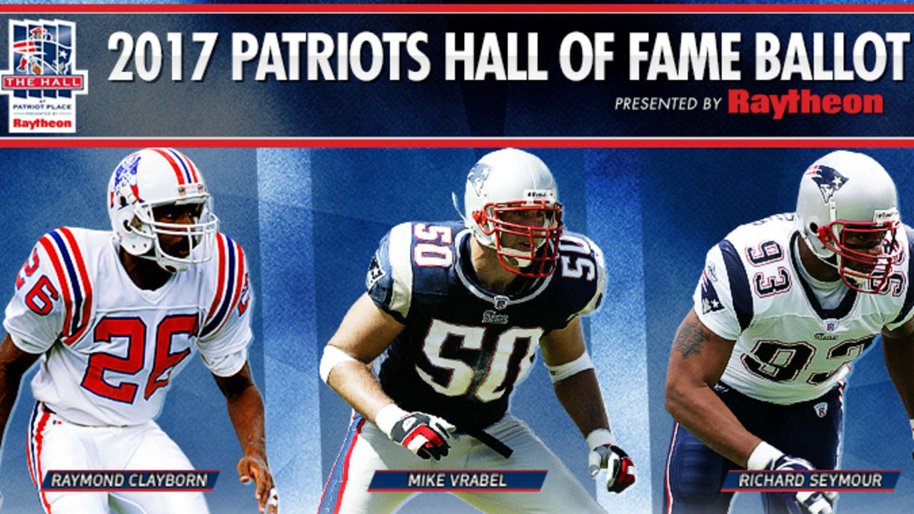 Patriots Hall Of Fame Finalists Unveiled