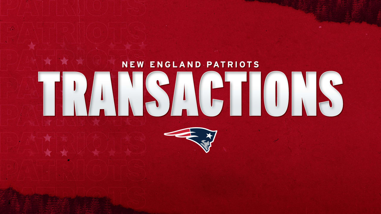 Patriots Release Three Players