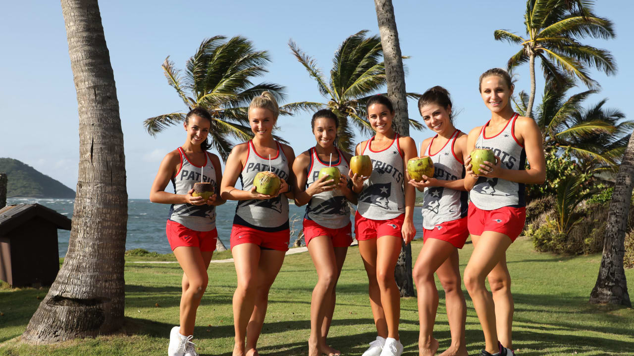 20192020 Patriots Cheerleaders Fitness Calendar Shoot Day 6