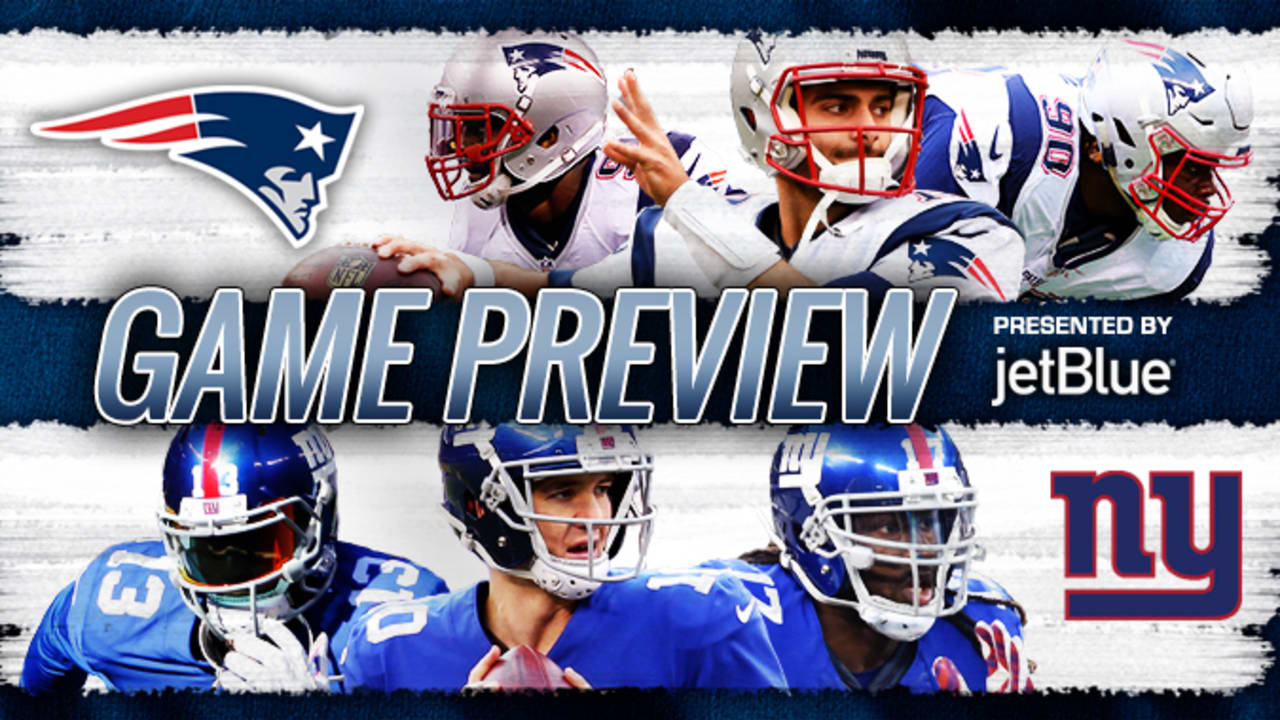 Game Preview: Patriots At Giants