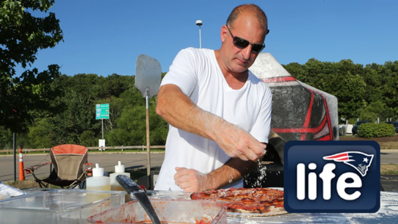 A slice of tailgating at Gillette Stadium