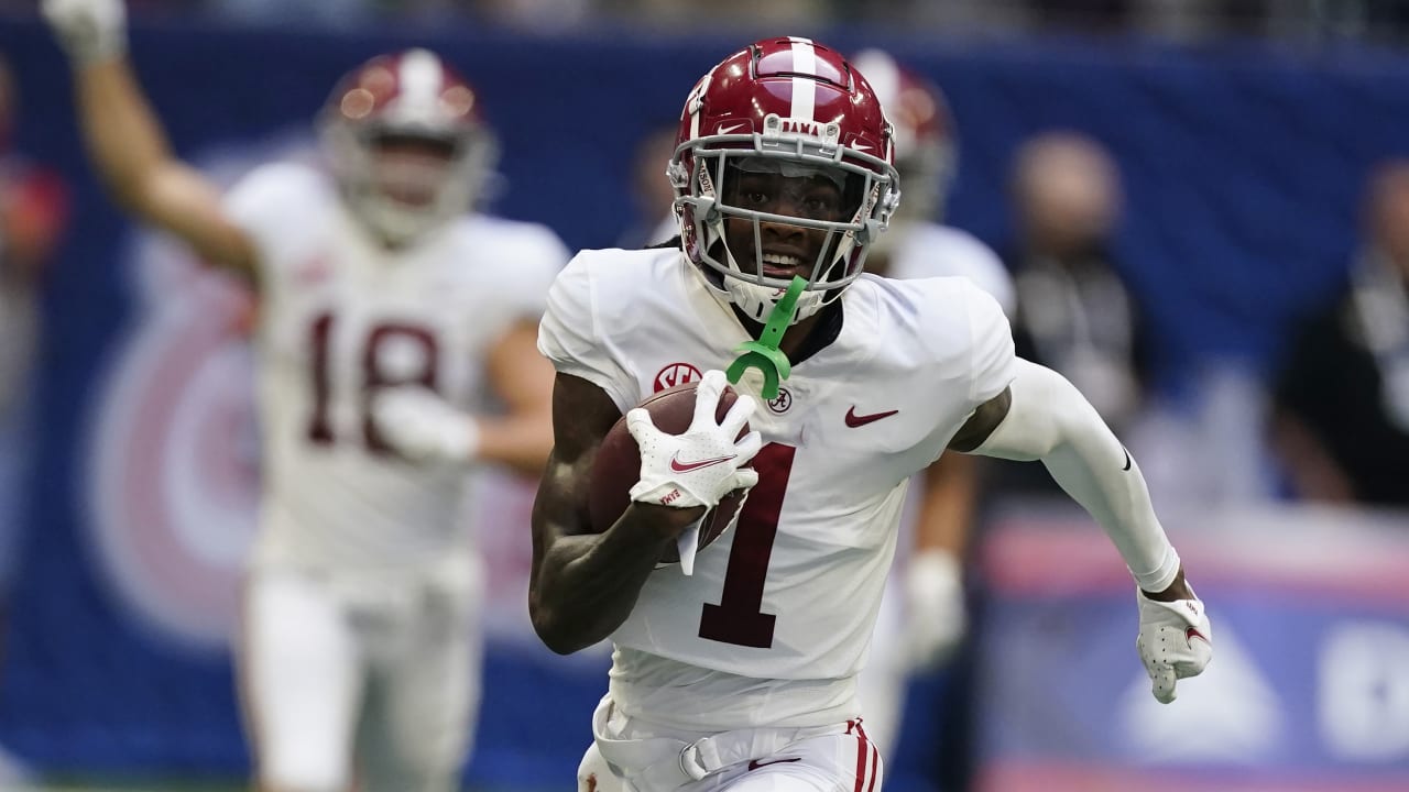 College Highlights Jameson Williams, WR, Alabama