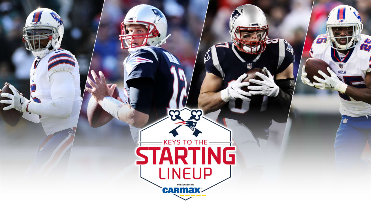 Keys to the Starting Lineup presented by CarMax Bills are in the running