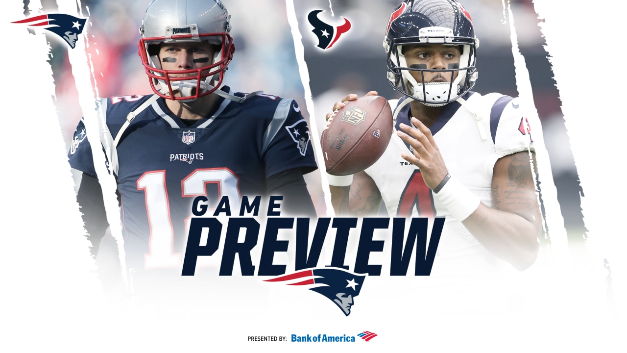 Houston Texans at New England Patriots in-game updates