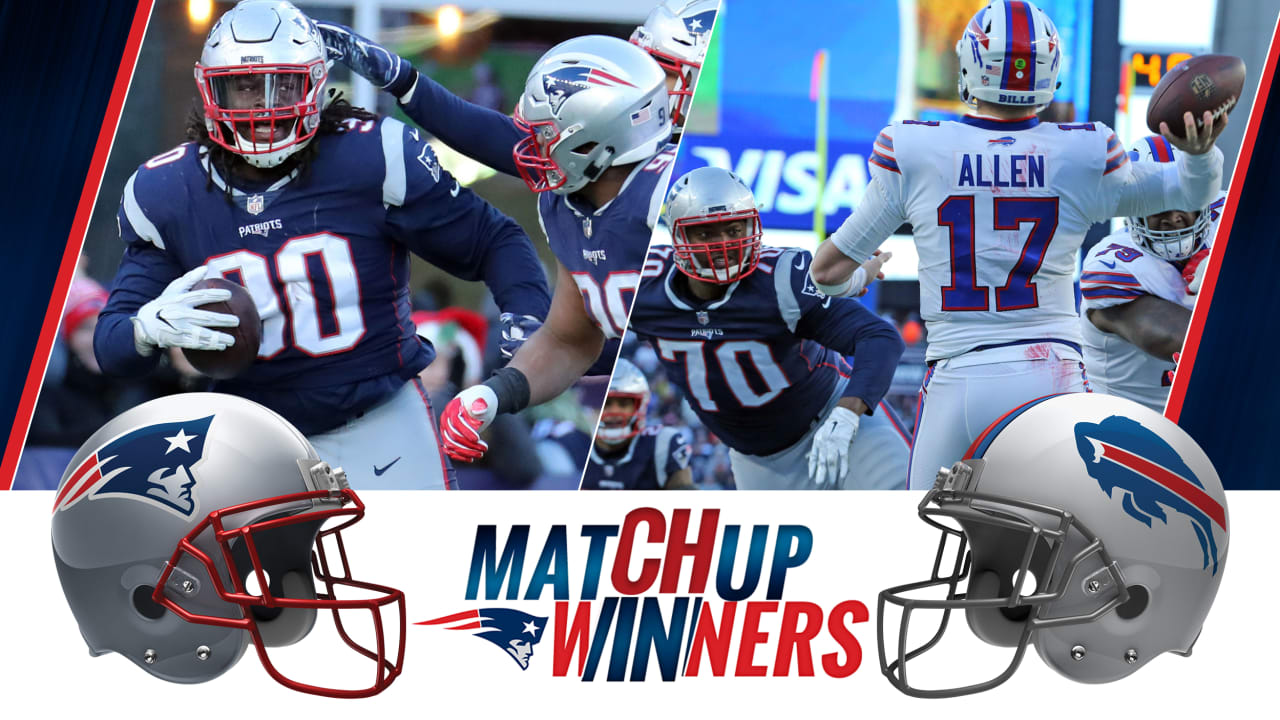 Matchup Winners Pats run over Bills