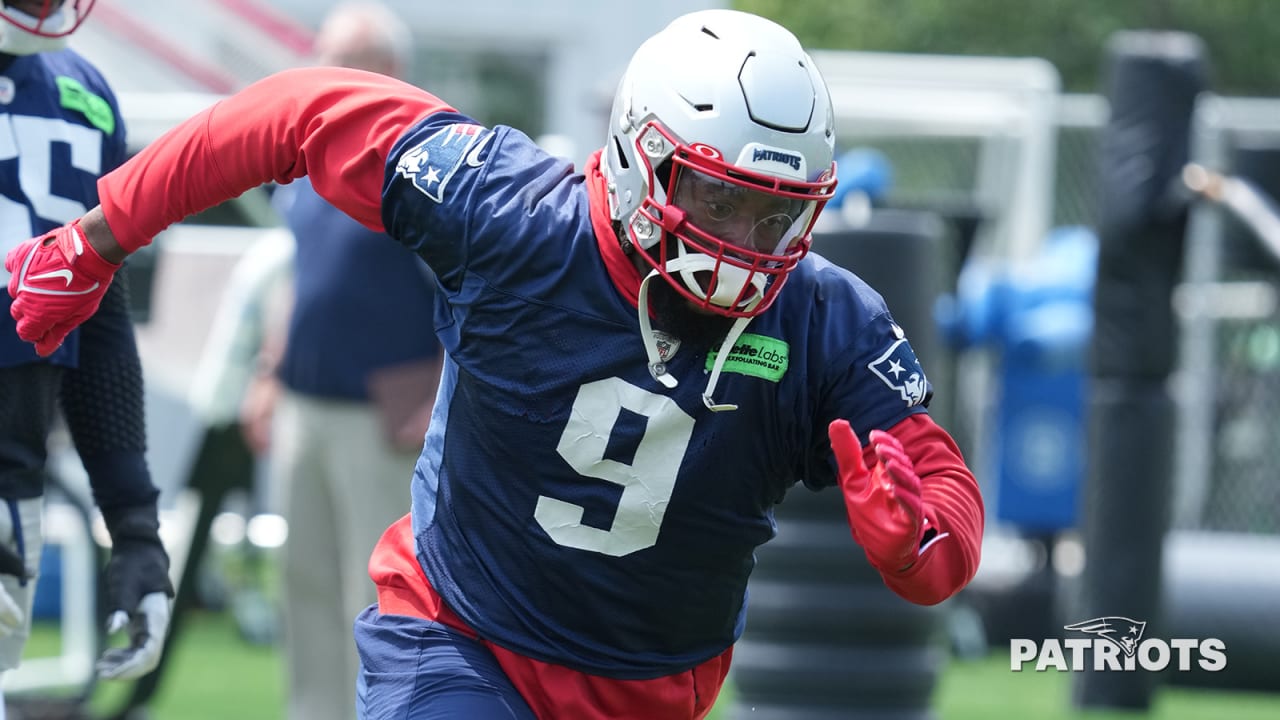 Patriots' Trent Brown explains limited reps so far during camp