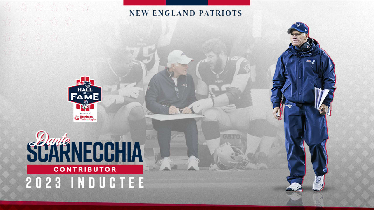 Dante Scarnecchia Named as a Contributor to Patriots Hall of Fame