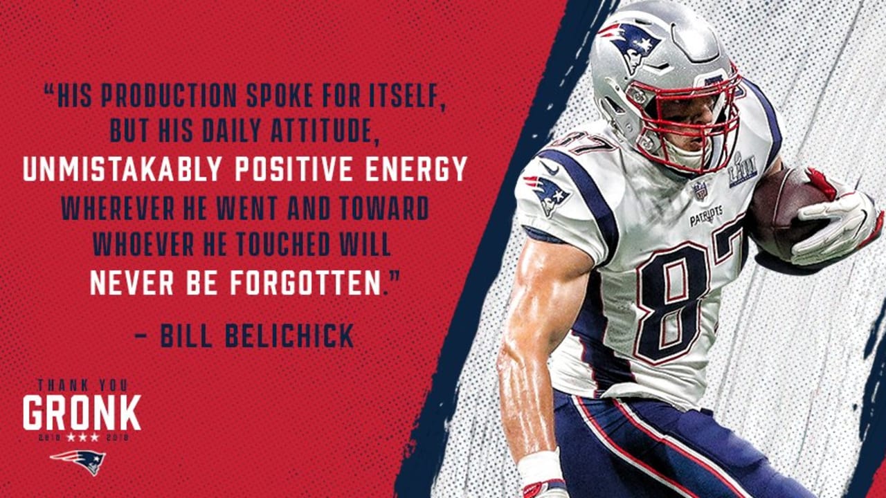 Bill Belichick Statement on Rob Gronkowski