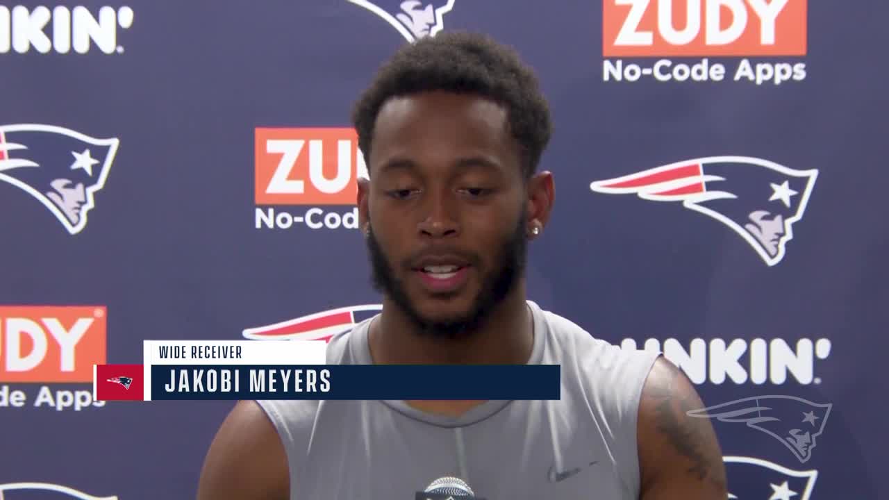 Unfiltered Notebook 10/4: Jakobi Meyers looking to earn Brady's trust