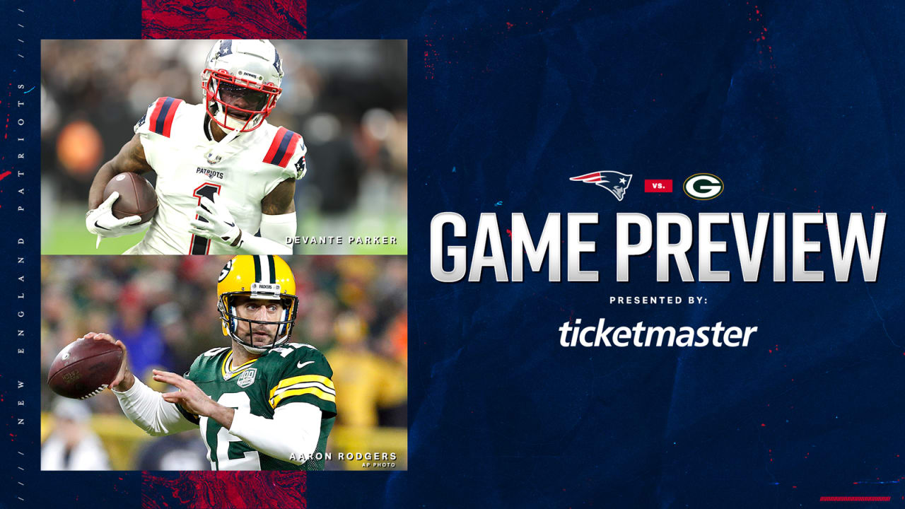 Game Preview: New England Patriots at Green Bay Packers