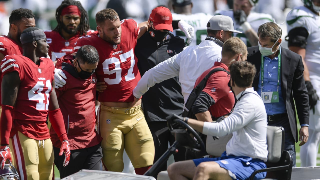 Nick Bosa, Solomon Thomas out for season with ACL tears; San