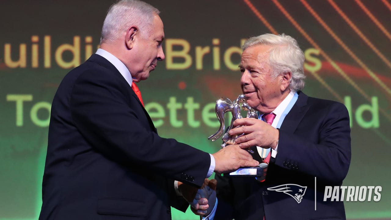 New England Patriots owner Robert Kraft wins Israel's prestigious Genesis  Prize