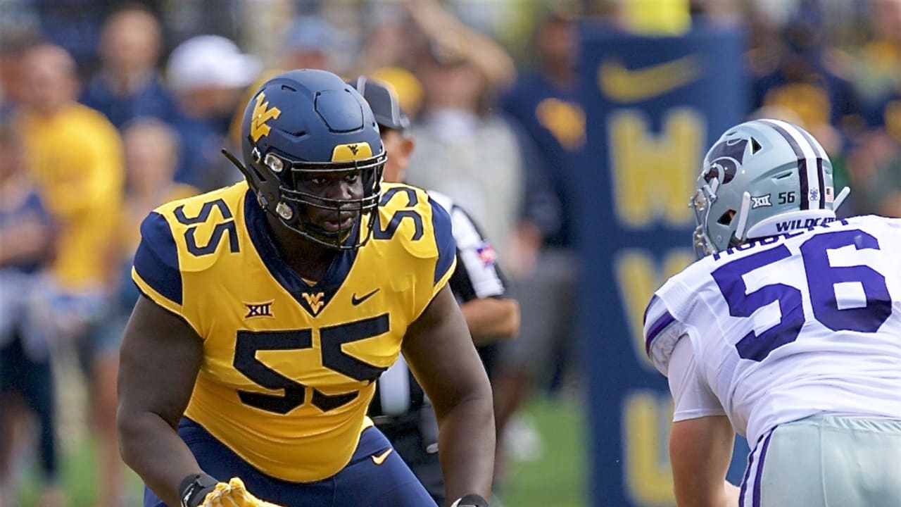 NFL Draft 2019: New England Patriots take Yodny Cajuste, WVU tackle, in  Round 3 