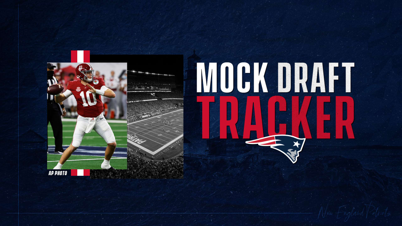 2021 New England Patriots Nfl Mock Draft Tracker