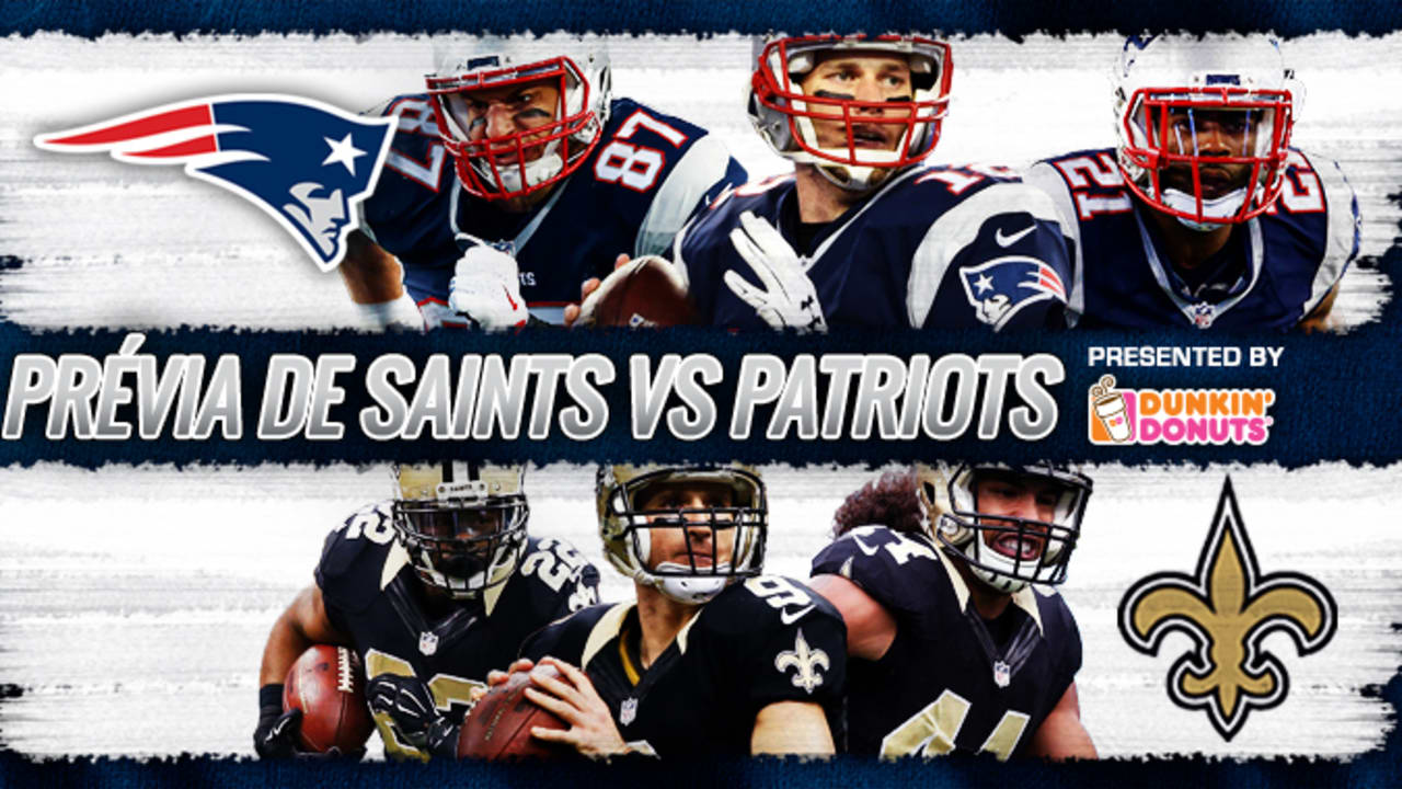 Prévia de Saints vs Patriots