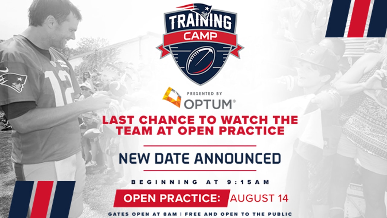 New England Patriots Training Camp Schedule and Guide