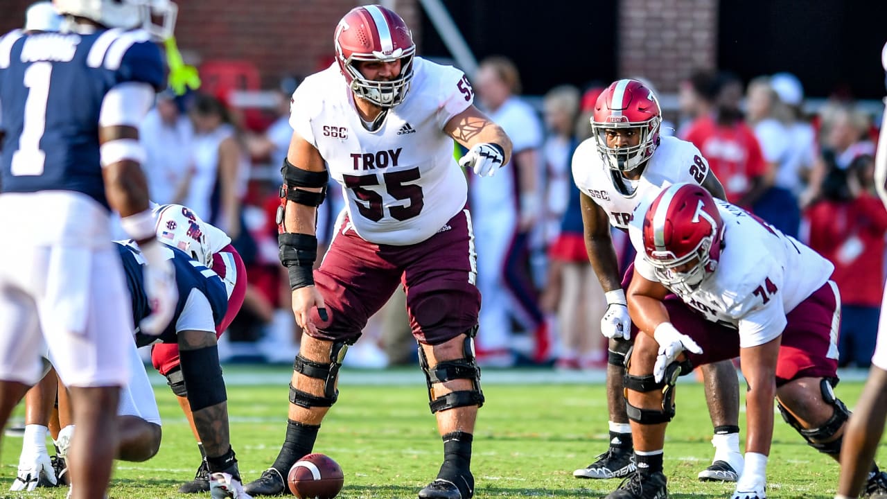 Troy's Jake Andrews Chosen by New England Patriots in Fourth Round