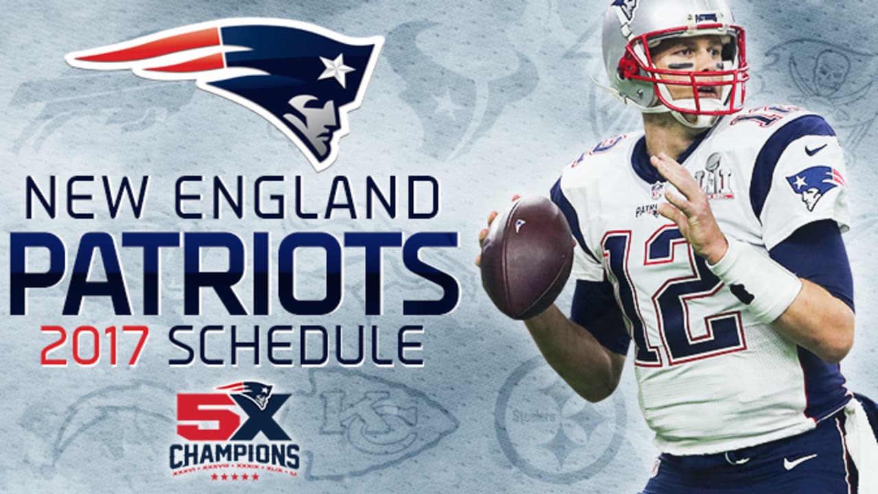 Patriots 2017 Schedule Announced