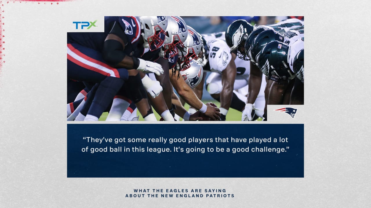 Mac Jones, Patriots preparing to face Eagles, 'best defensive line