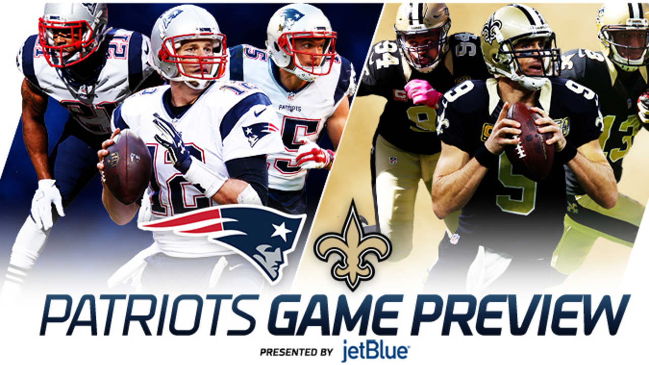 Game Preview Patriots at Saints