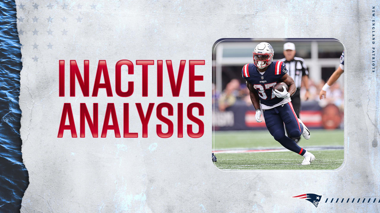 Inactive Analysis: Damien Harris, Christian Barmore Inactive for Patriots vs. Colts on Sunday
