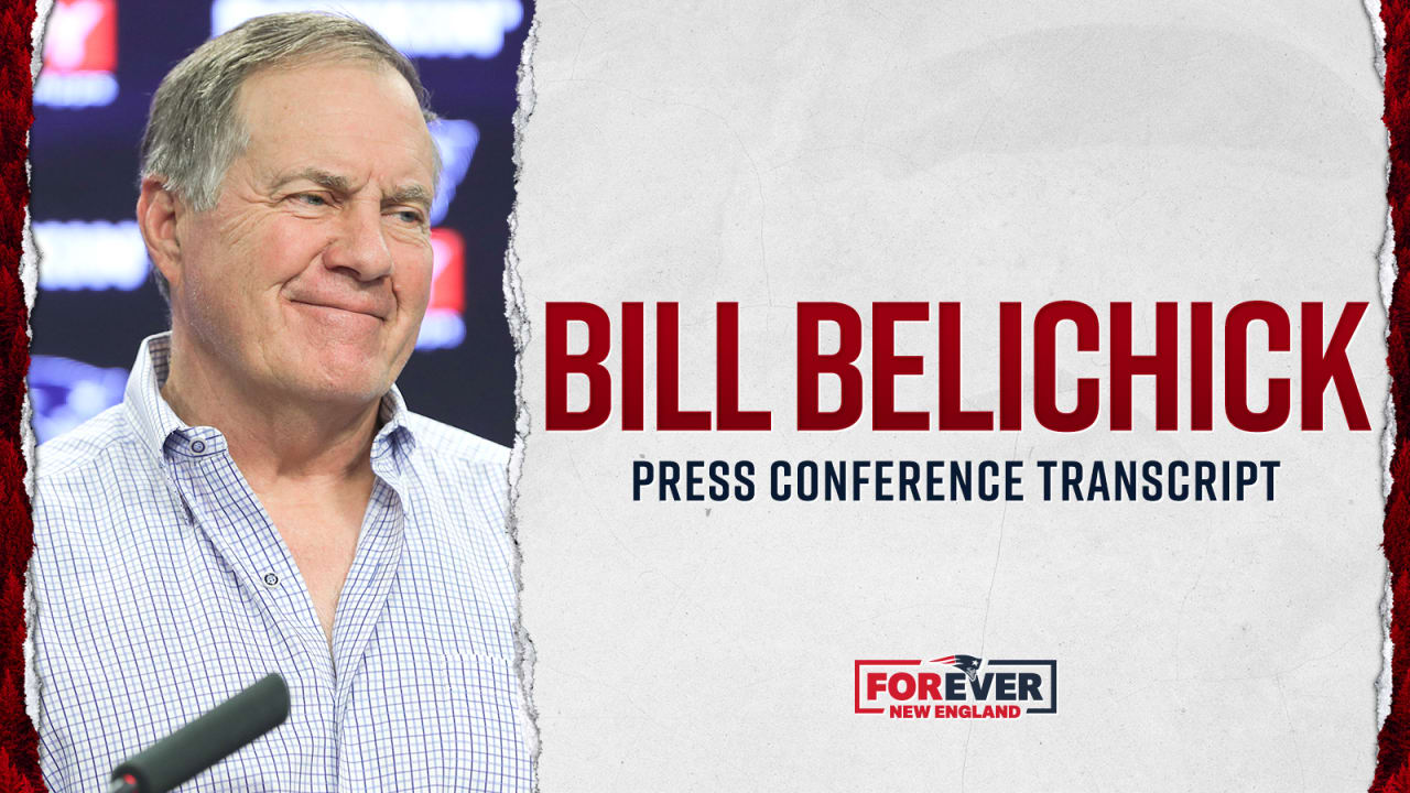 Transcript: Bill Belichick Press Conference 10/17