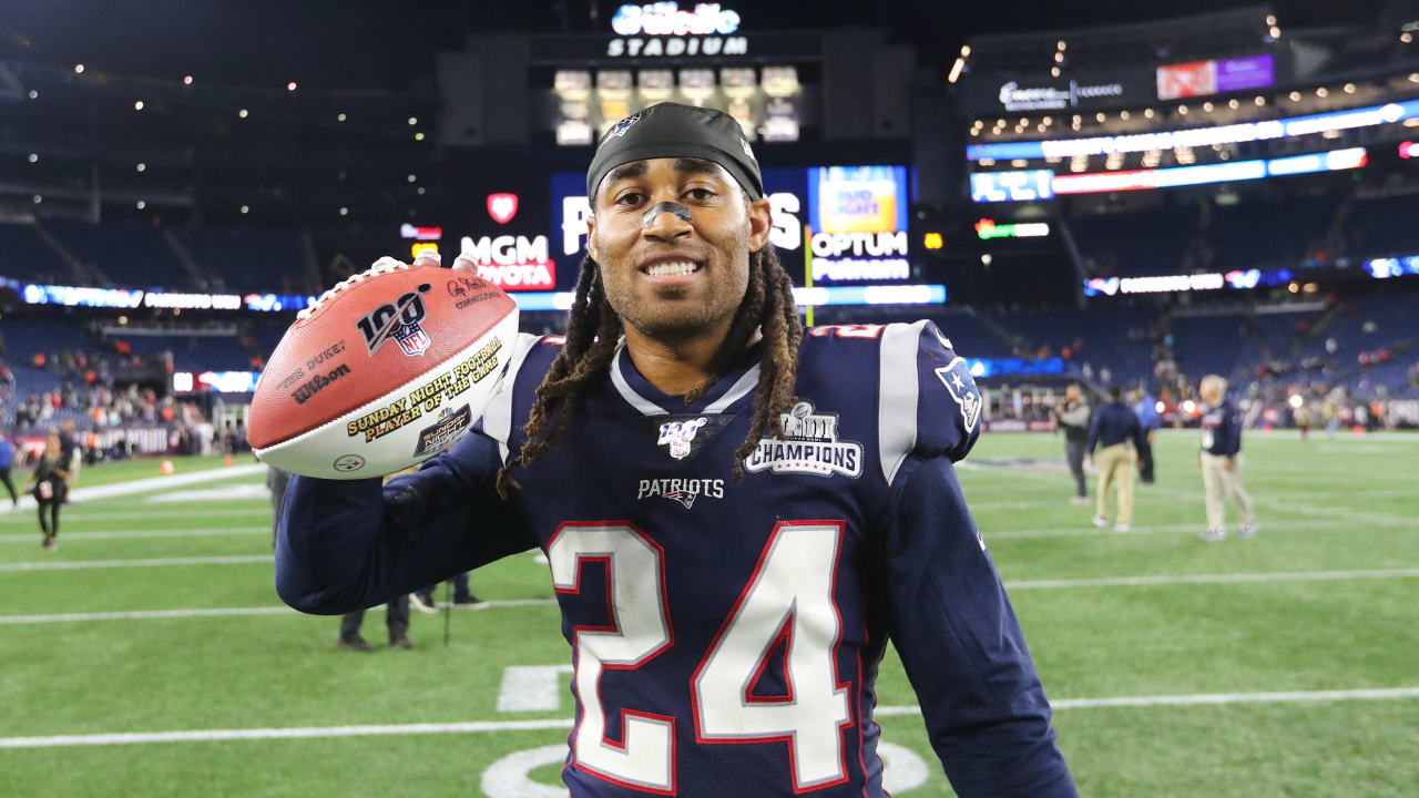 AFC cornerback Stephon Gilmore of the New England Patriots (24