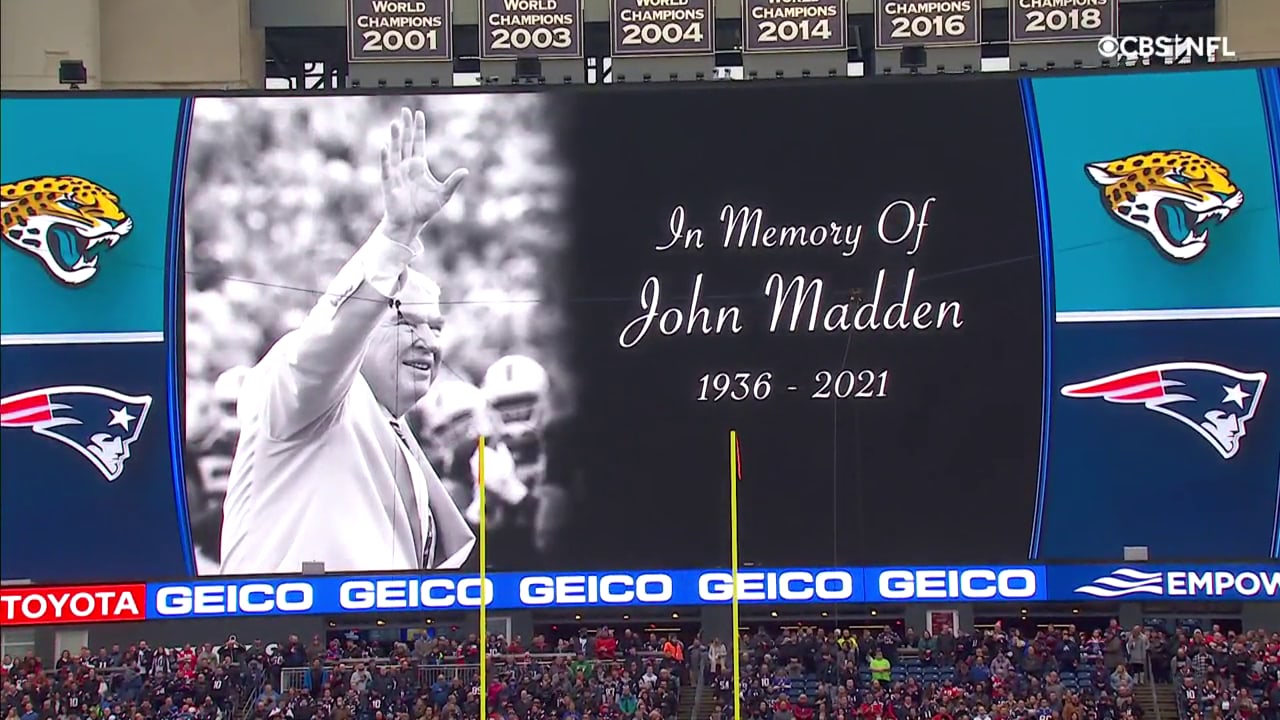 Bill Belichick pays tribute to John Madden during Patriots' Thanksgiving  game 