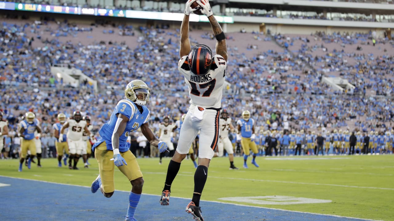 Oregon State WR Isaiah Hodgins 'ready for the challenge' of earning a spot  in NFL 