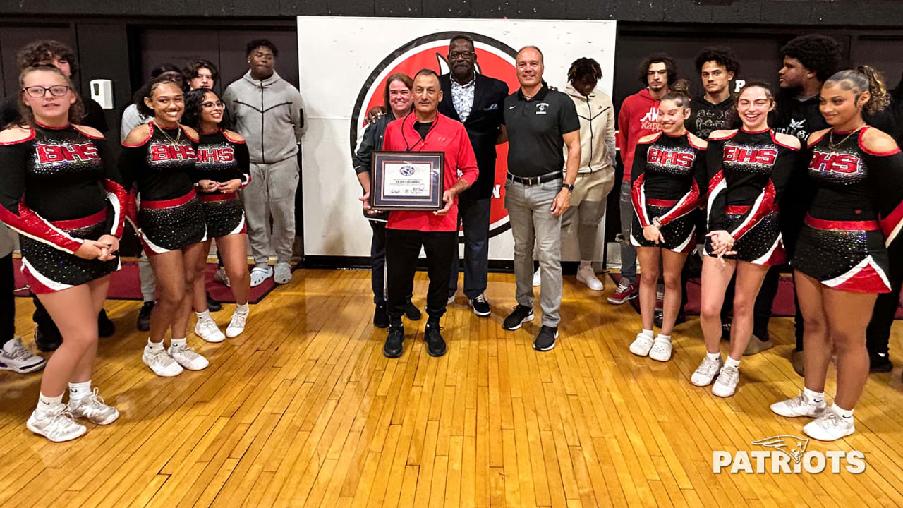 Brockton High School's Peter Columbo Named New England Patriots High School Coach of the Week
