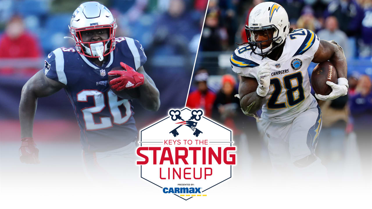 Keys to the Starting Lineup presented by CarMax: Patriots at home in ...