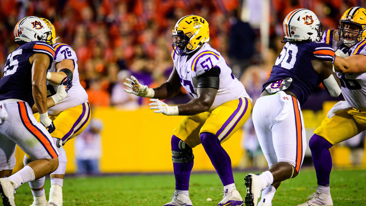 LSU OL Chasen Hines interview  2022 NFL Scouting Combine 