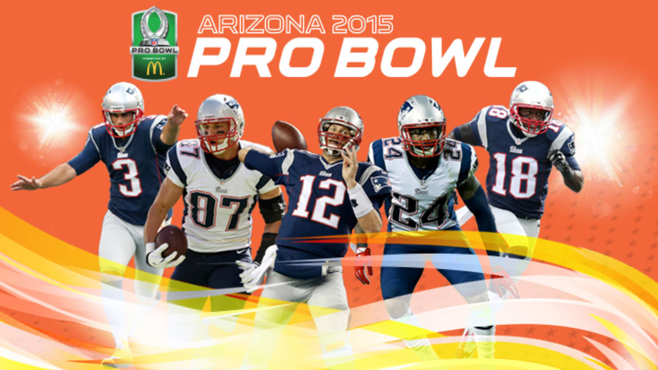 Five Patriots selected to Pro Bowl squad