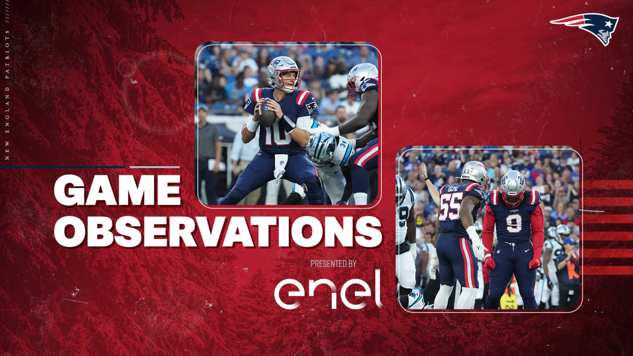 Jones helps Patriots beat Panthers 20-10 in preseason game - The