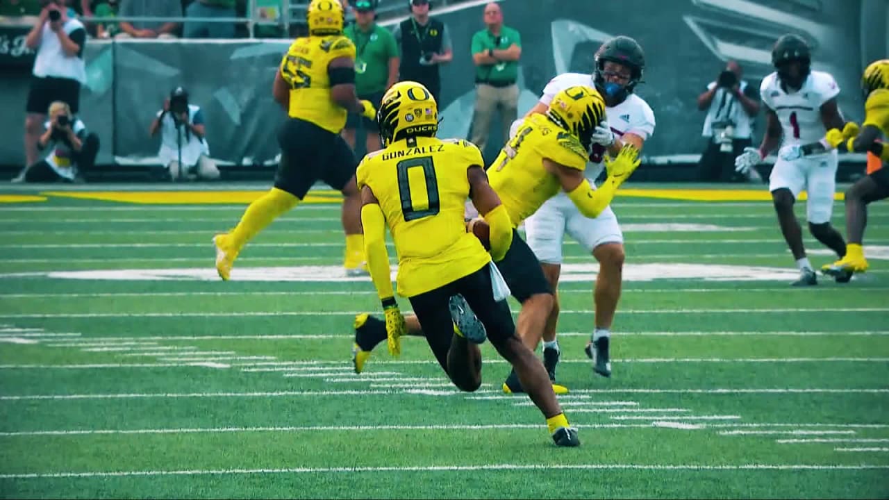 Oregon Ducks football NFL Draft Christian Gonzalez first-round pick