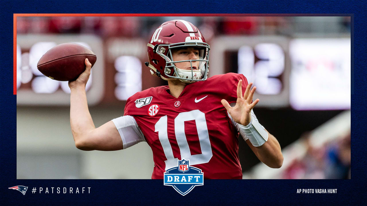 Mac Jones: Patriots select Alabama QB with No. 15 pick in NFL draft