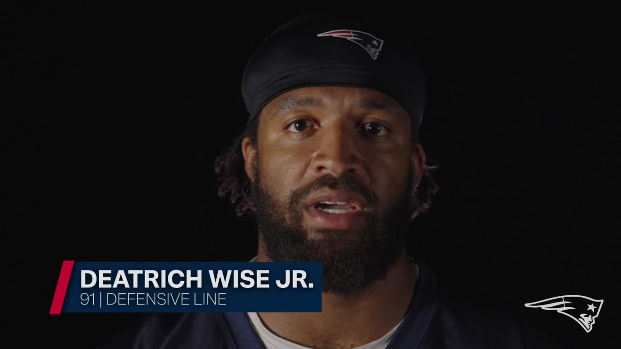 Press Conference  New England Patriots Defensive Lineman Deatrich Wise Jr.  Speaks Following Week 2 