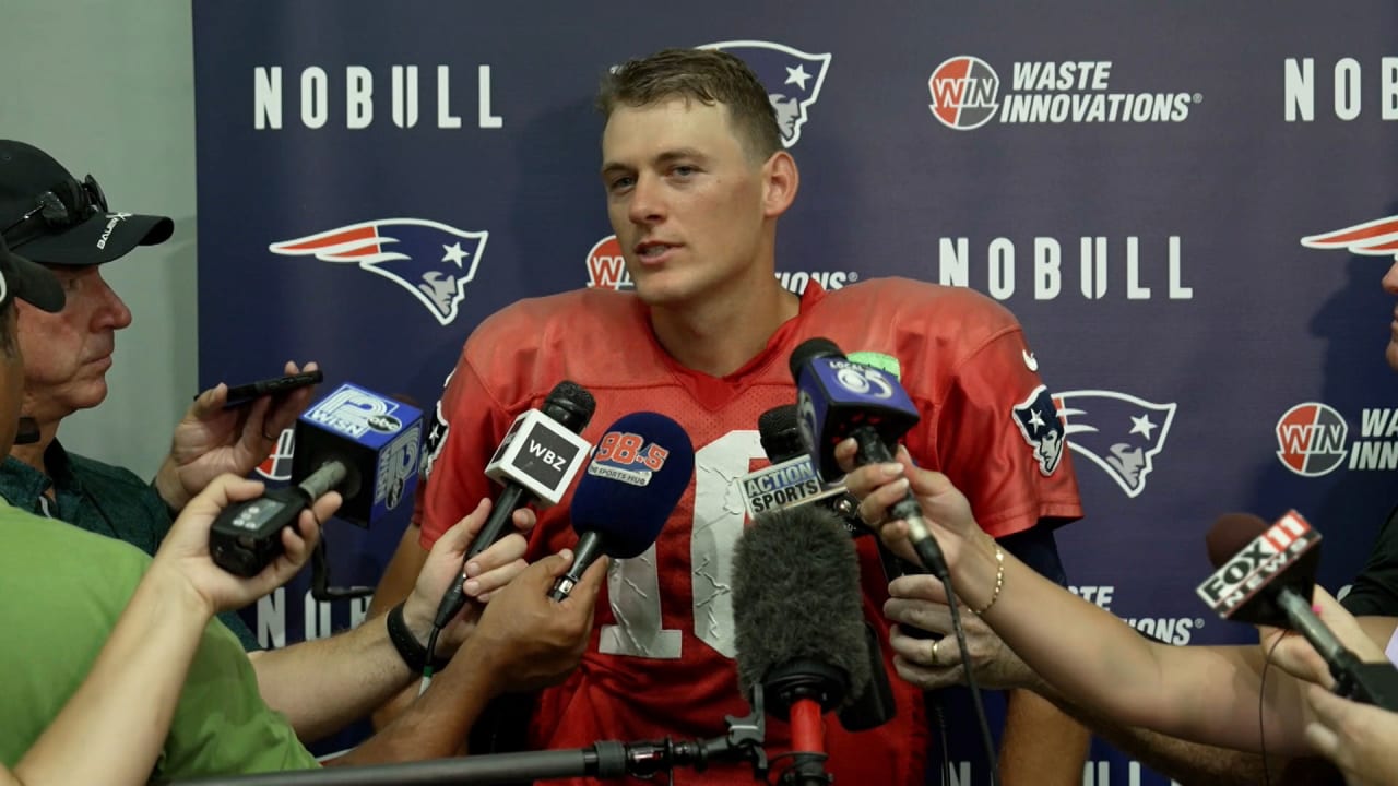 Mac Jones 8/16 "It's fun to get out there and compete against another