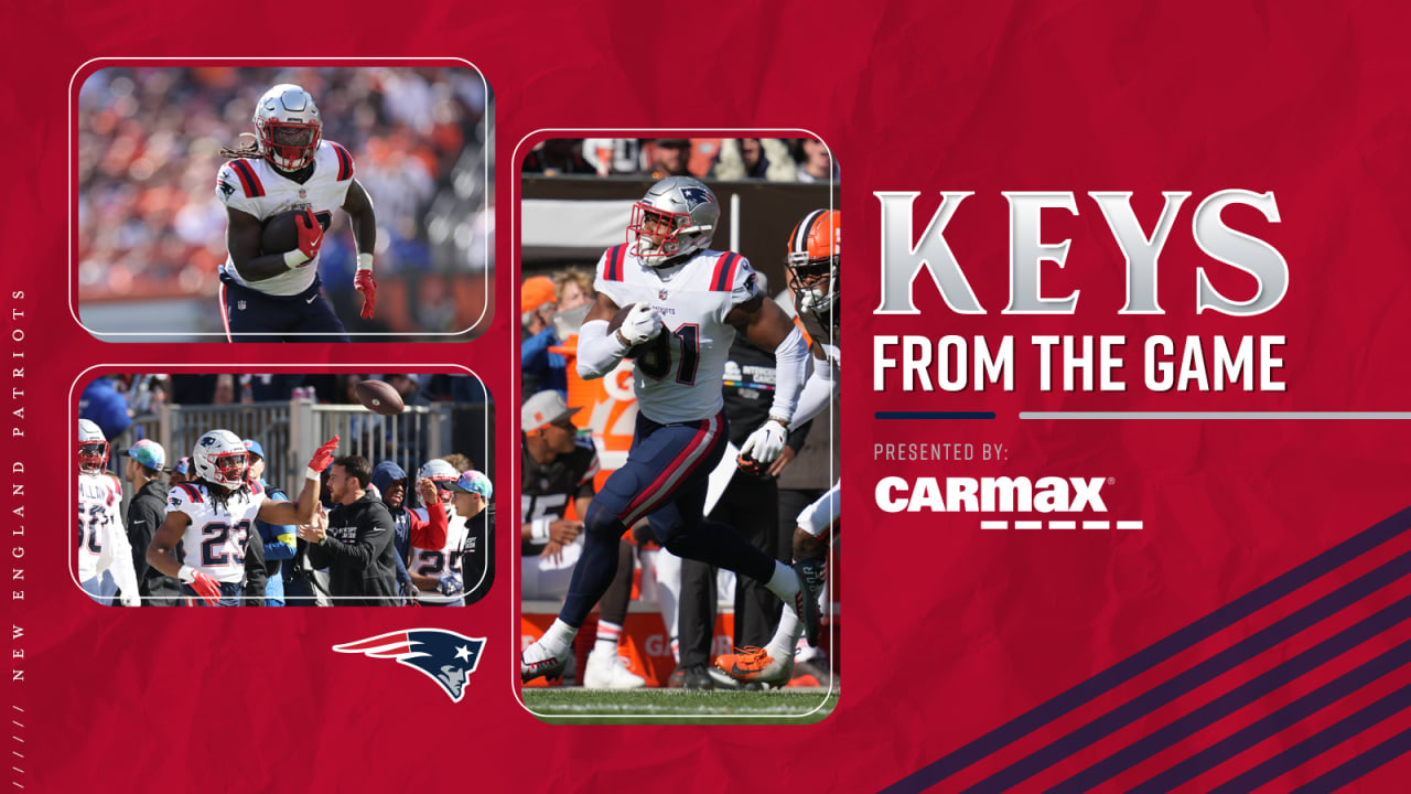 6 Keys from Patriots win over Browns