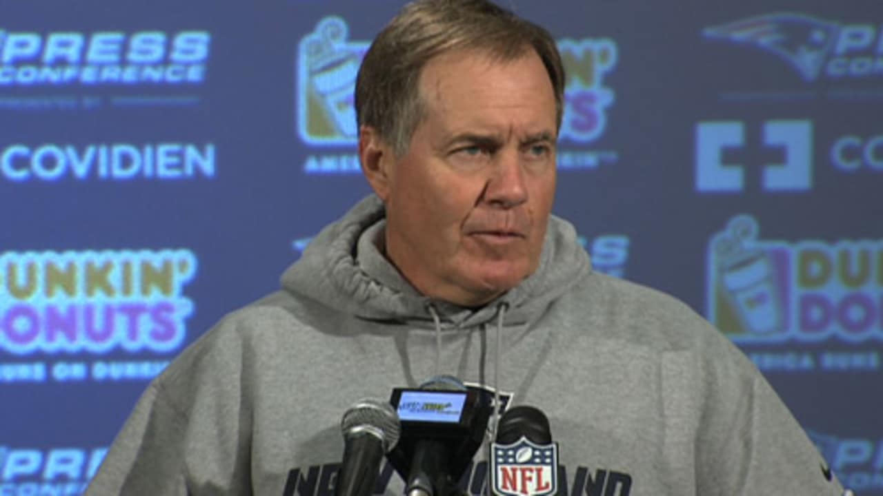 Bill Belichick Press Conference Transcript