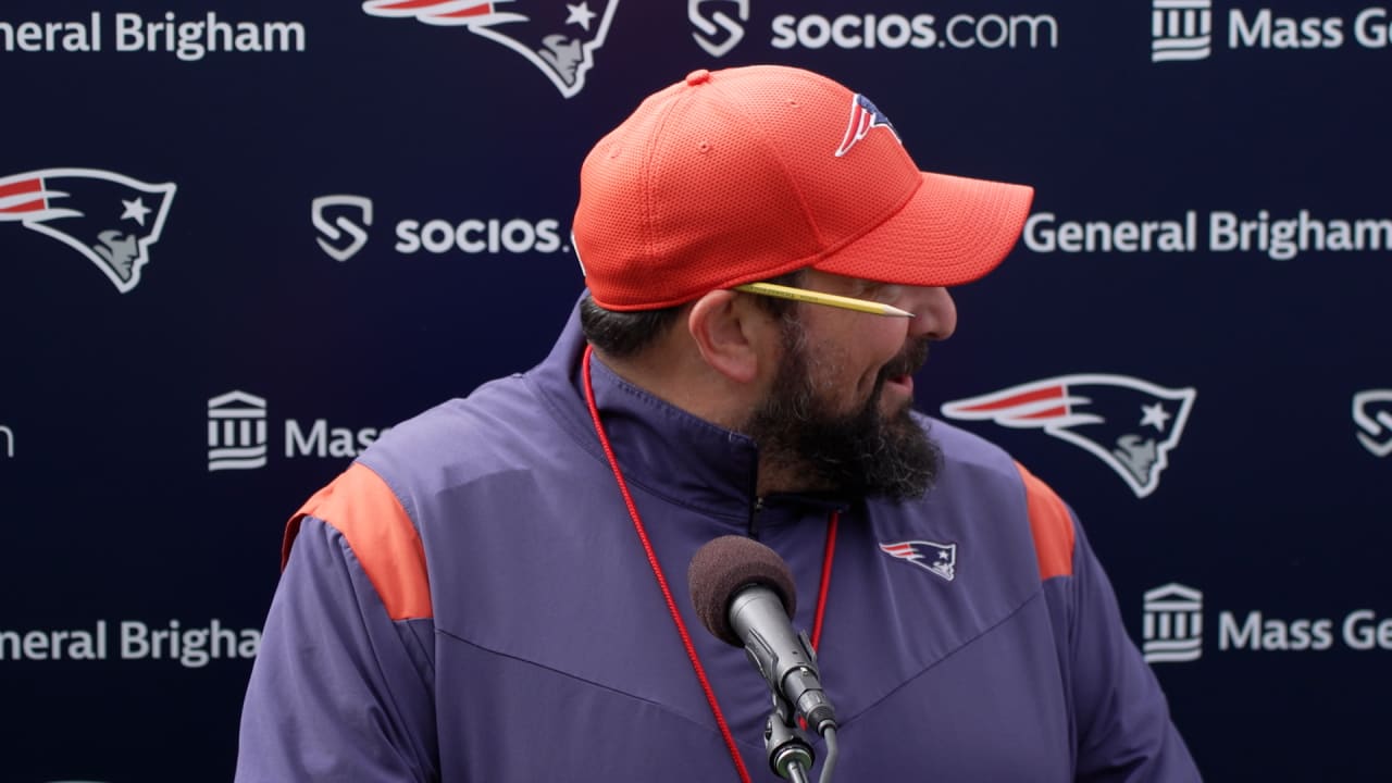 Press Pass Patriots Coaching Staff on Padded Practices