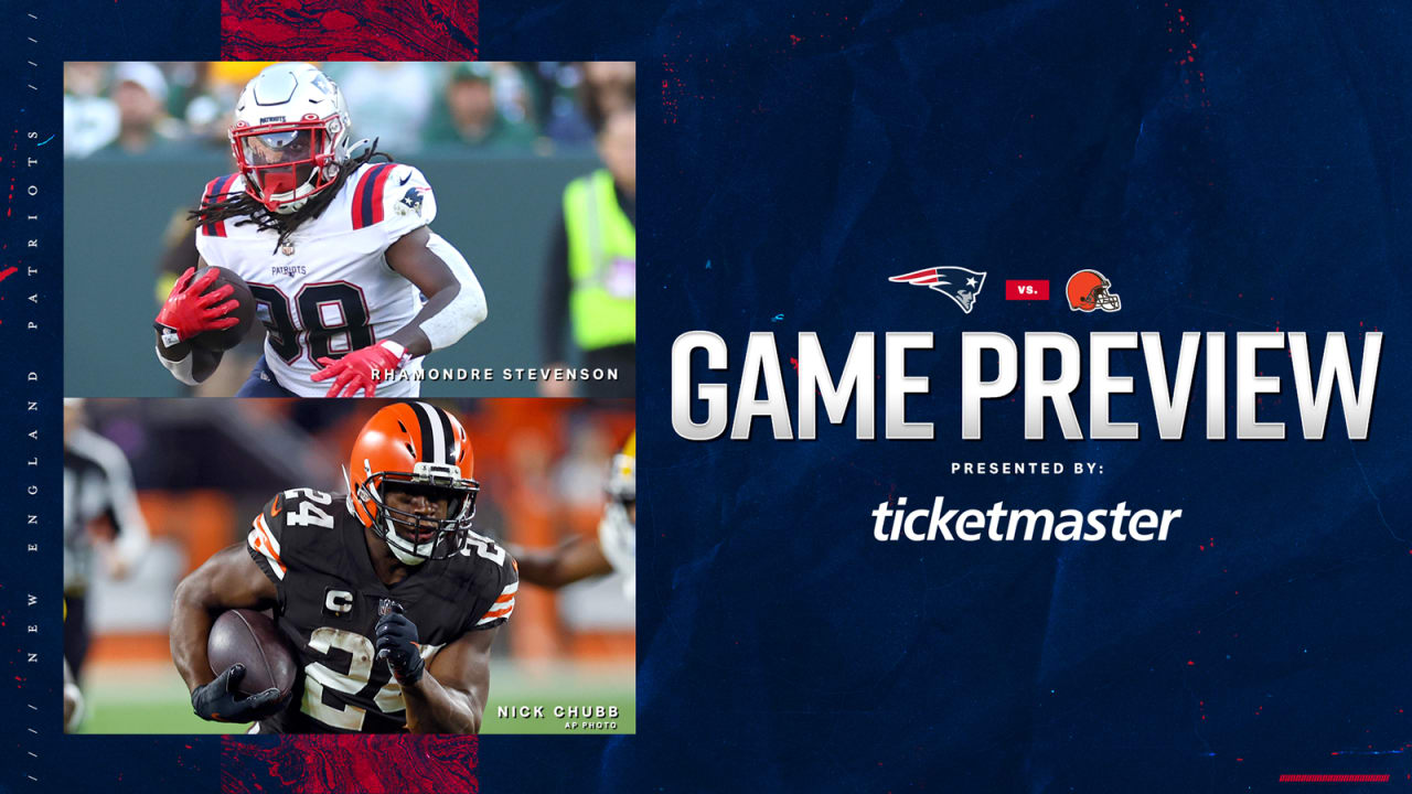 Game Preview: New England Patriots at Cleveland Browns