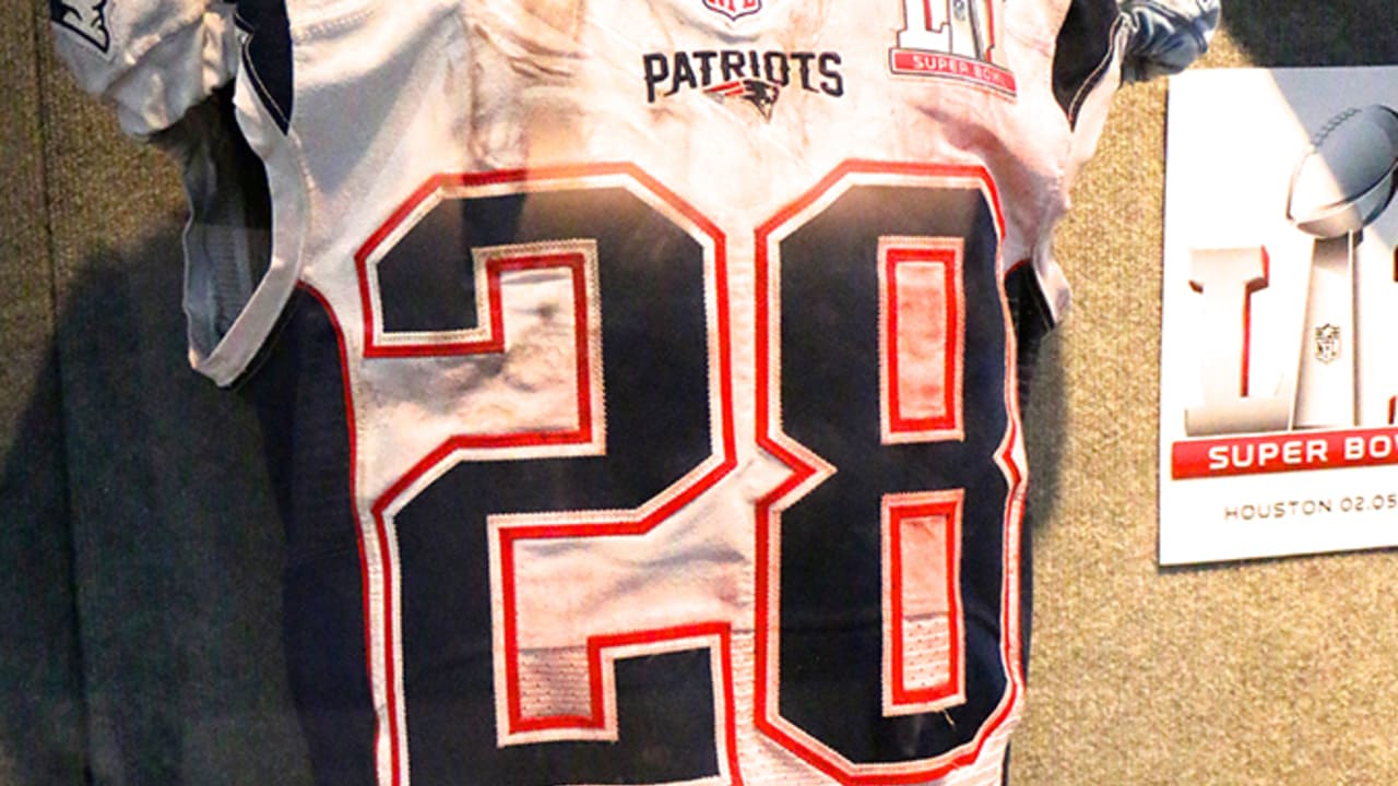 patriots game issued jersey