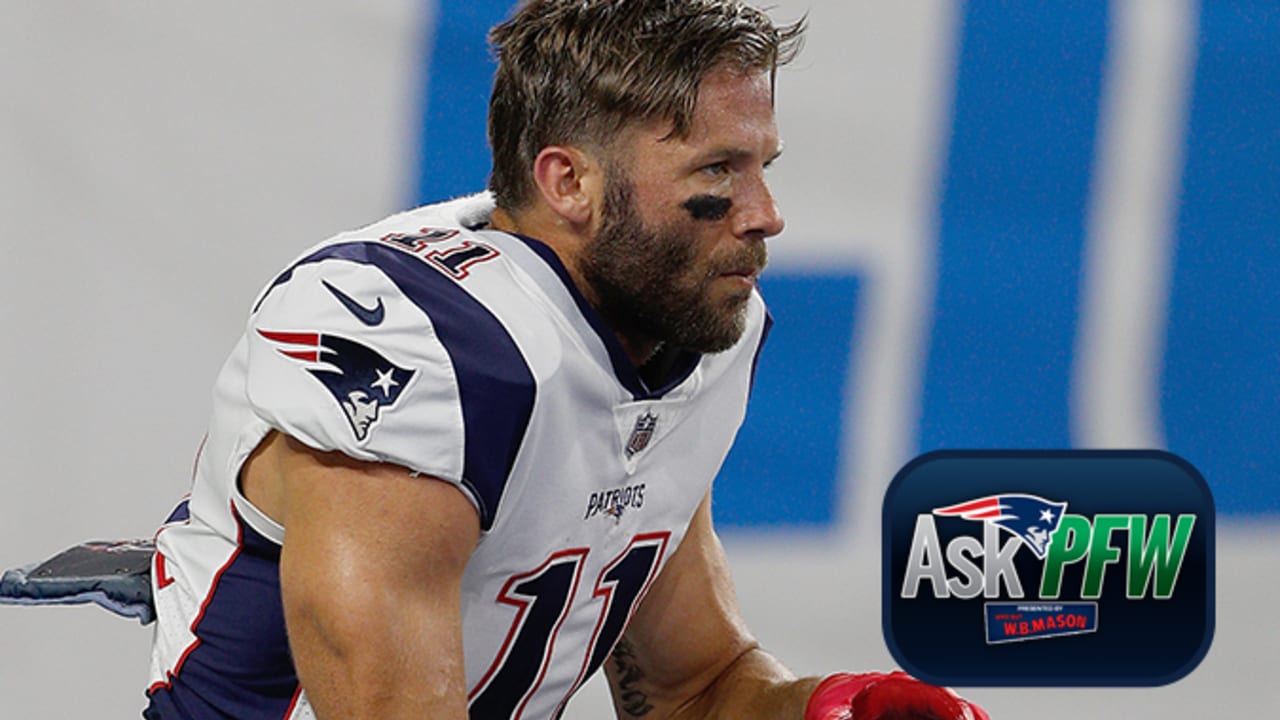 Tom Brady jokingly says Julian Edelman 'pretended to be Wes Welker'